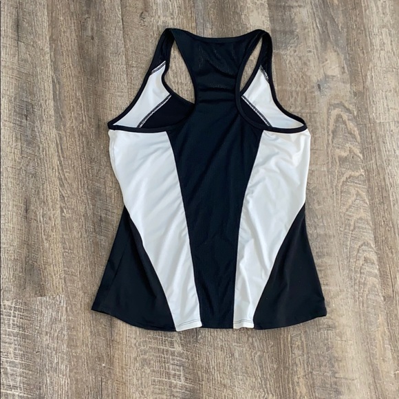 Marika black and white tank - Picture 2 of 5